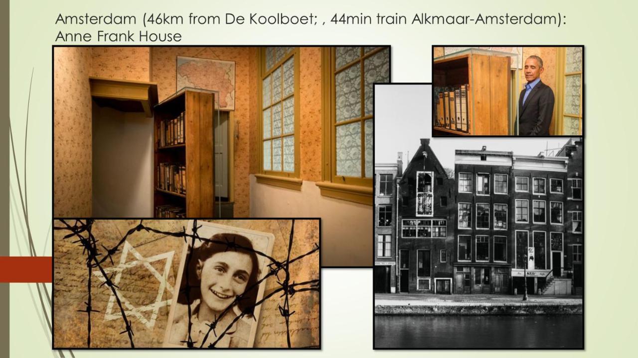 Vakantiewoning De Koolboet Koedijk Экстерьер фото